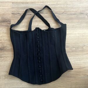 Zara corset waist top